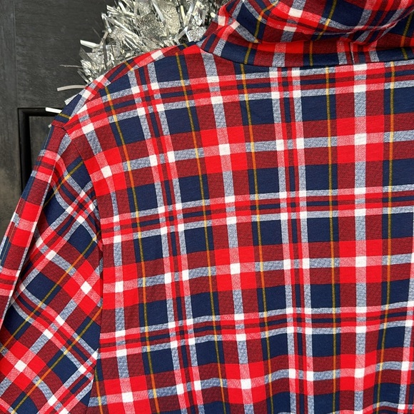 J.Crew Tissue Turtleneck in Plaid - Picture 8 of 12